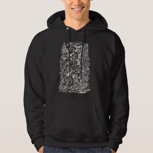 Leben ohne Haut von Brian Benson Hoodie (Vorderseite)