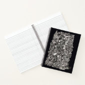 Leben ohne Haut von Brian Benson Notebook Notizblock (Innenseite)