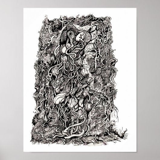 Leben ohne Haut, von Brian Benson Poster (Vorne)