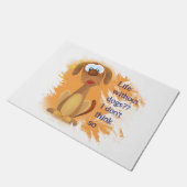 Leben ohne Hunde, ich glaube nicht, Fun Pet Zitat Fußmatte (Schrägansicht)