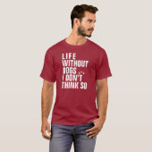 LEBEN OHNE HUNDE T-Shirt (Vorne ganz)