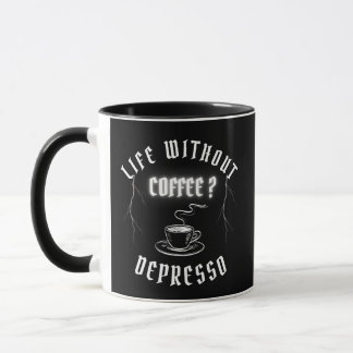 Leben ohne Kaffee? Depresso Tasse