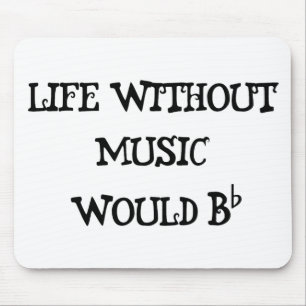 Leben ohne Musik Mousepad