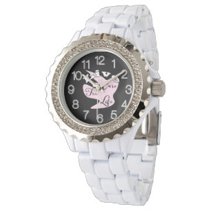Leben ohne Pflege Armbanduhr