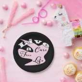 Leben ohne Pflege Pappteller (Party)