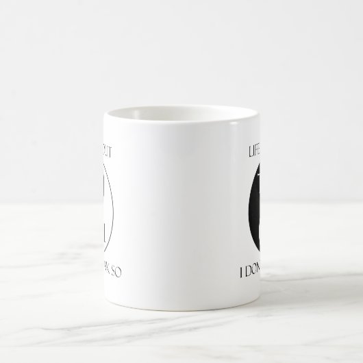 Leben ohne Tai-Chi? Kaffeetasse (Mittel)