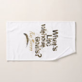 Leben ohne Ziele (Fußball) Badetuch-Set Badhandtuch Set (Handtuch)