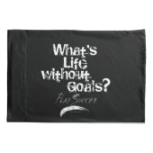 Leben ohne Ziele (Fußball) Kissenbezug (Rückseite)