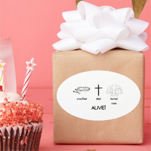 LEBEN! Ovale Aufkleber 20 pro Blatt (Party)