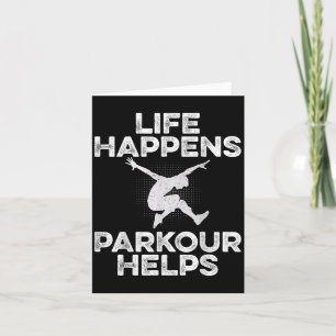 Leben passiert Parkour Helps - Traceur Freerunner  Karte