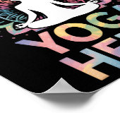 Leben passiert Yoga hilft _8 Poster (Ecke)