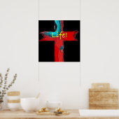 LEBEN! POSTER (Küche)