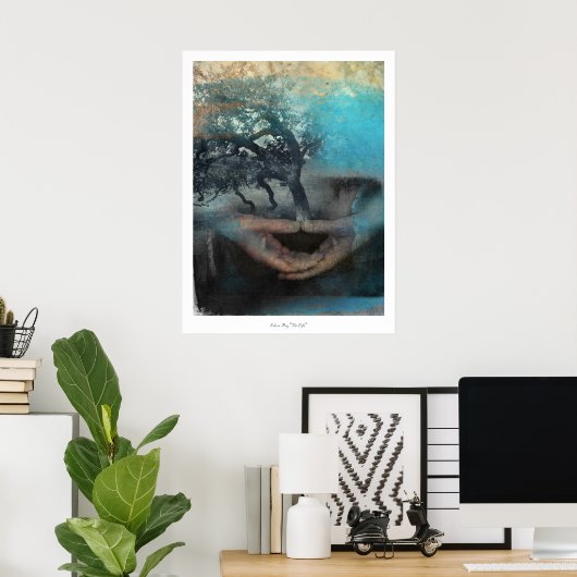 Leben Poster (Heimbüro)