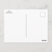 Leben Postkarte (Rückseite)