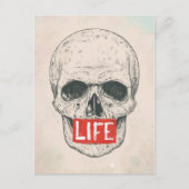 Leben Postkarte (Vorderseite)