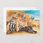 Leben Postkarte (Vorne/Hinten)