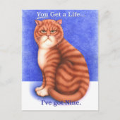 Leben Postkarte (Vorderseite)