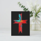 LEBEN! POSTKARTE (Stehend Vorderseite)