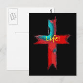 LEBEN! POSTKARTE (Vorne/Hinten)