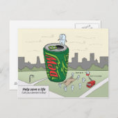 "Leben Rett" Postkarte (Vorne/Hinten)