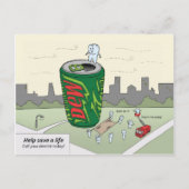 "Leben Rett" Postkarte (Vorderseite)