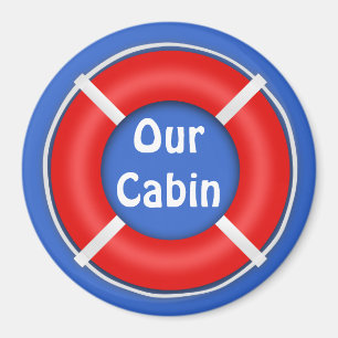 Leben-Ring helle Stateroom Tür-Markierung Magnet