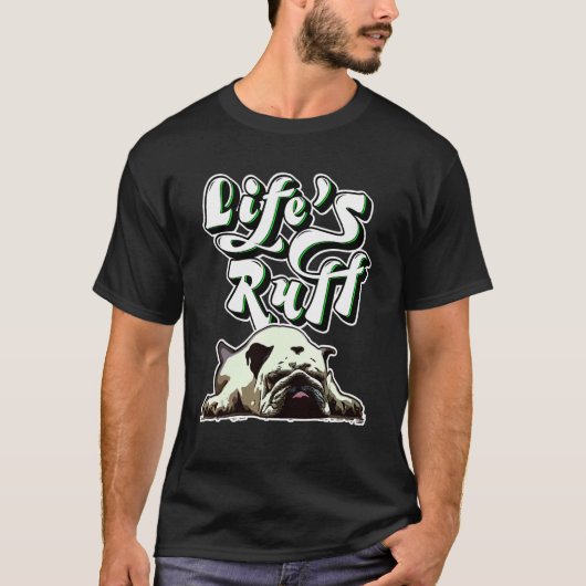 Leben Ruff für Mama T-Shirt (Vorderseite)