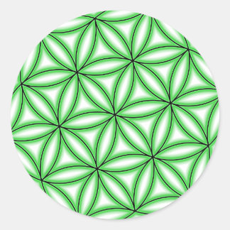 Leben Runder Aufkleber