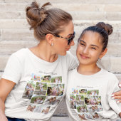 Leben Schöne Momente 11 FotoCollage Schwarz T-Shirt