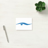 Leben schwimmen post-it klebezettel (Büro)