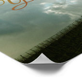 Leben Sie das Leben, das Sie sich Motivierend vors Poster (Ecke)