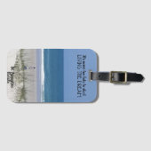 Leben Sie den Traum Gepäckanhänger (Vorderseite (Horizontal))