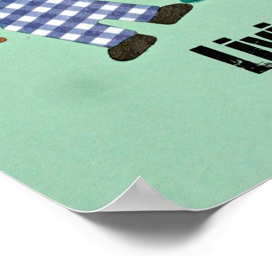 Leben Sie den Traum! Poster (Ecke)