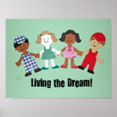 Leben Sie den Traum! Poster (Vorne)