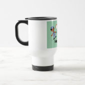 Leben Sie den Traum! Reisebecher (Links)