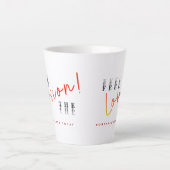 Leben Sie die Leidenschaft ... Fühlen Sie die Lieb Milchtasse (Vorderseite)