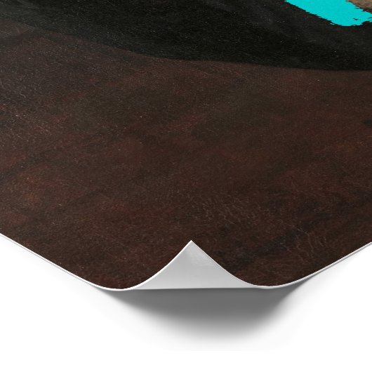 Leben Sie durch diese Mauermauer aus der Renaissan Poster (Ecke)