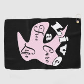 Leben Sie ein Pflegehandtuch für das Leben Golfhandtuch (Horizontal)