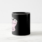 Leben Sie eine sorgenfreie Tasse Kaffee (Mittel)