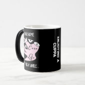 Leben Sie eine sorgenfreie Tasse Kaffee (Vorderseite Links)