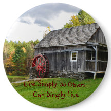 Leben Sie einfach alte Mühle