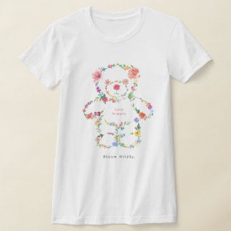 Leben Sie einfach, Bloom Willy, Melt Me - ein sanf T-Shirt