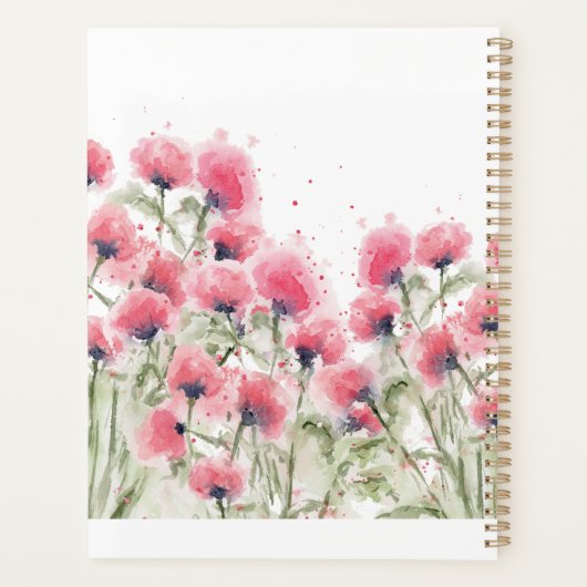 Leben Sie einfach. Bloom Willy Planer (Rückseite)