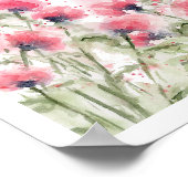 Leben Sie einfach. Bloom Willy Poster (Ecke)