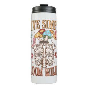 Leben Sie einfach, Bloom Willy Thermosbecher