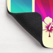 Leben Sie für den Strand Mousepad (Ecke)