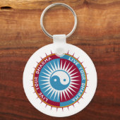 Leben Sie Ihr Dharma Schlüsselanhänger (Vorderseite)