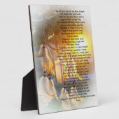 Leben Sie Ihr Leben, Chief Tecumseh Träumer Fotoplatte (Seite)