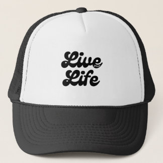 Leben Sie Ihr Life Trucker Cap Design Truckerkappe