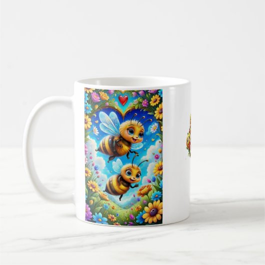 Leben Sie Ihre Essenz Kaffeetasse (Links)